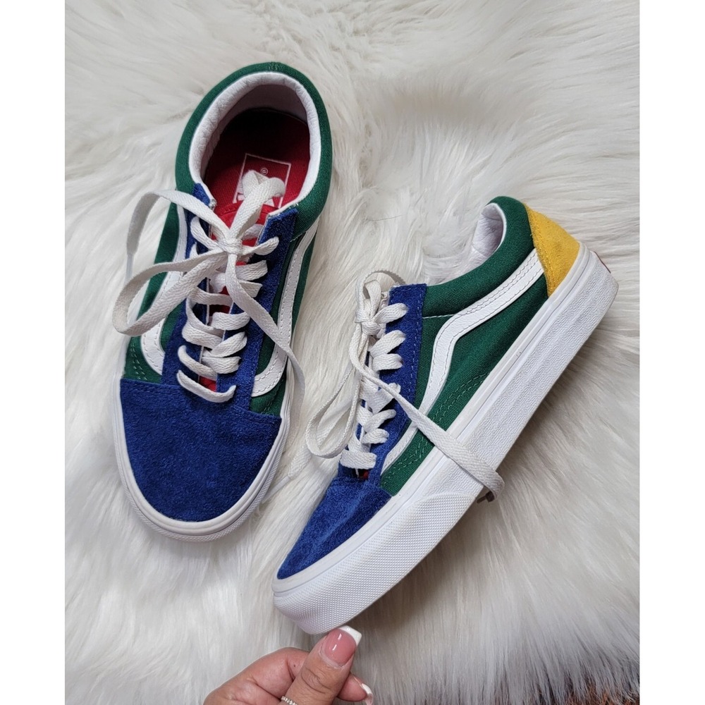 Vans Old Skool Shoes Multicolored Women's Size 5.5 (Men's size 4)